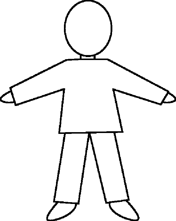 Free Body Outline Cliparts, Download Free Body Outline Cliparts png