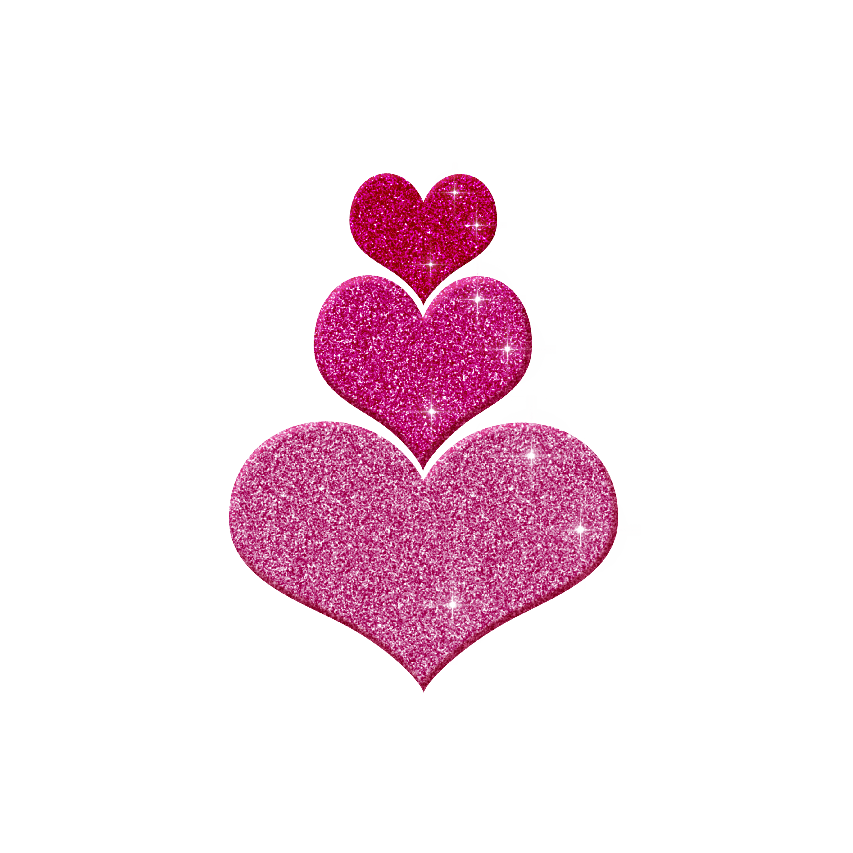 Pink Glitter Heart Free for commercial use no attribution required