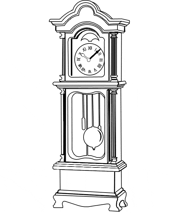 Free Grandfather Clock Cliparts, Download Free Grandfather Clock