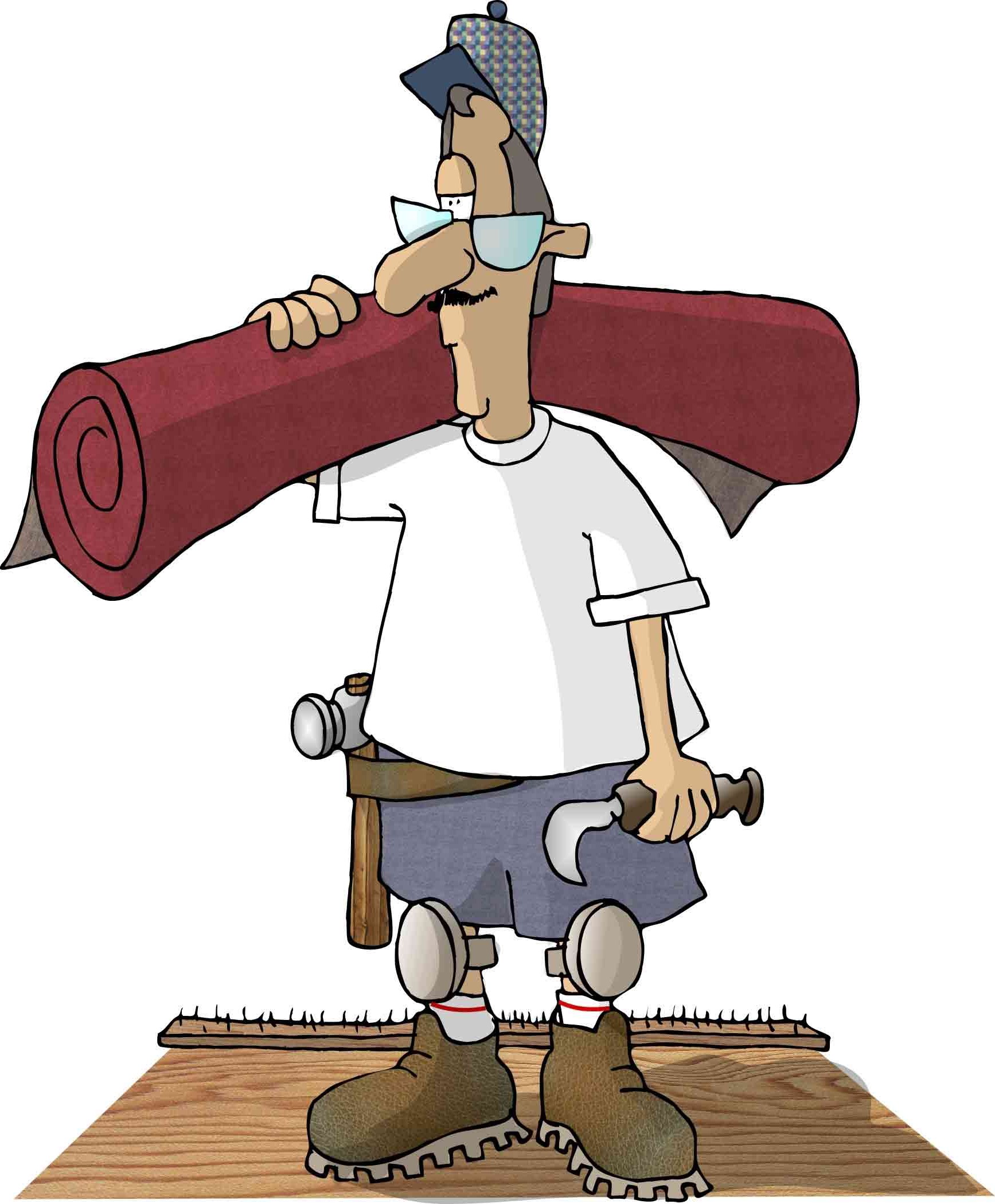 Floor Installation Clipart