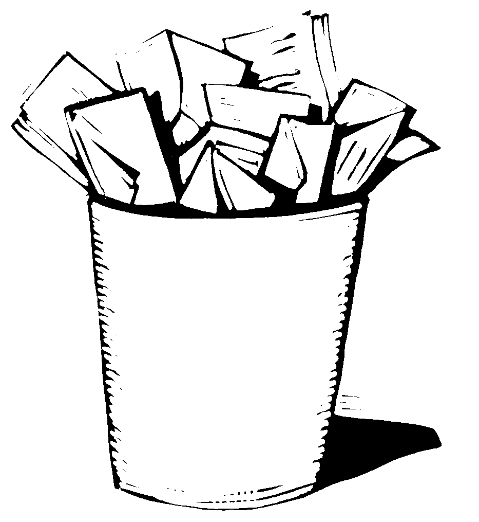 Free Garbage Clipart Black And White, Download Free Garbage Clipart