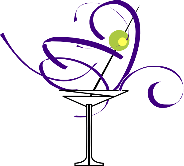 Martini Glass Clipart Vector Free Clip Art Library