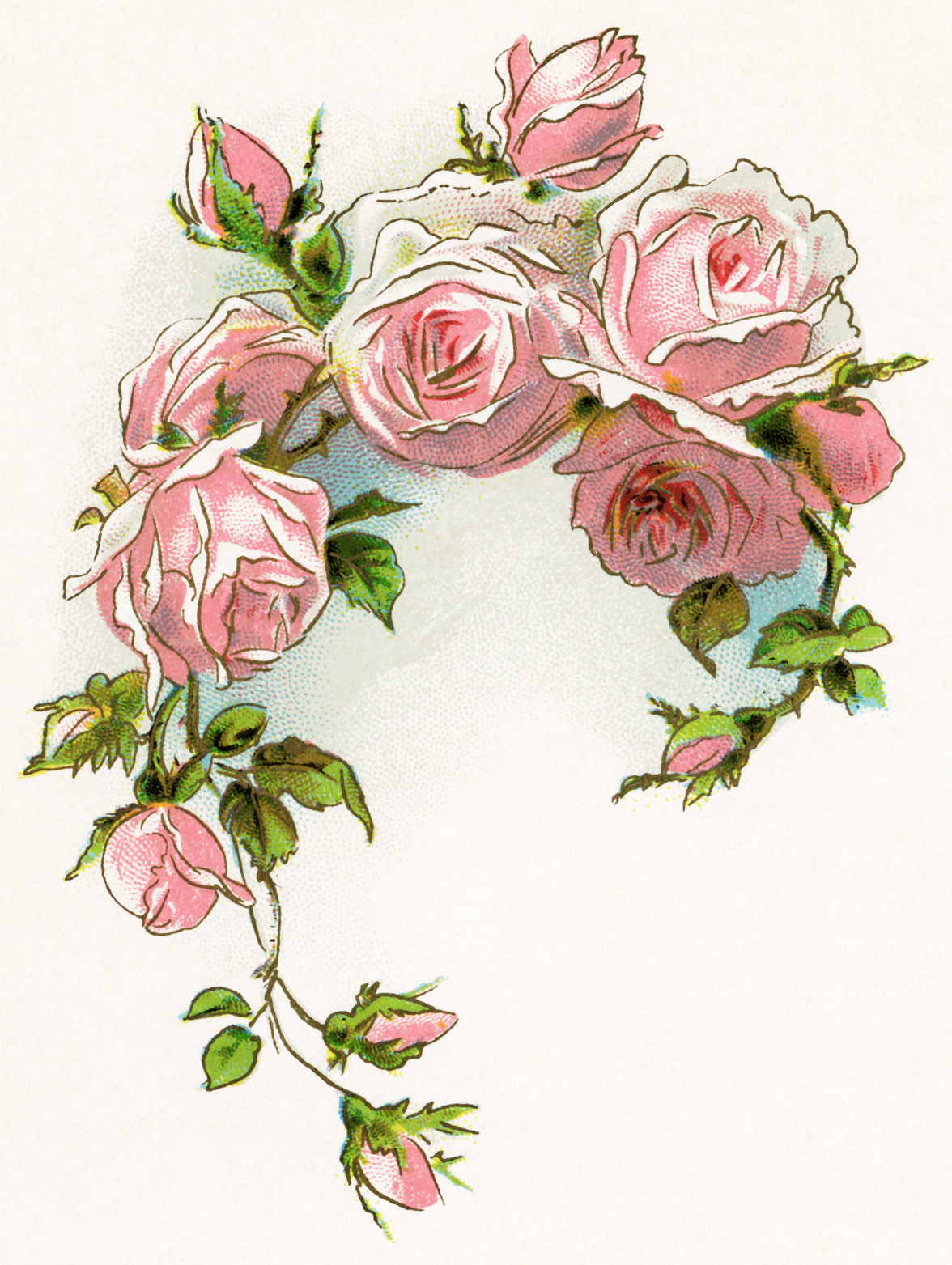 Free Floral Cliparts Vintage, Download Free Floral Cliparts Vintage png images, Free ClipArts on