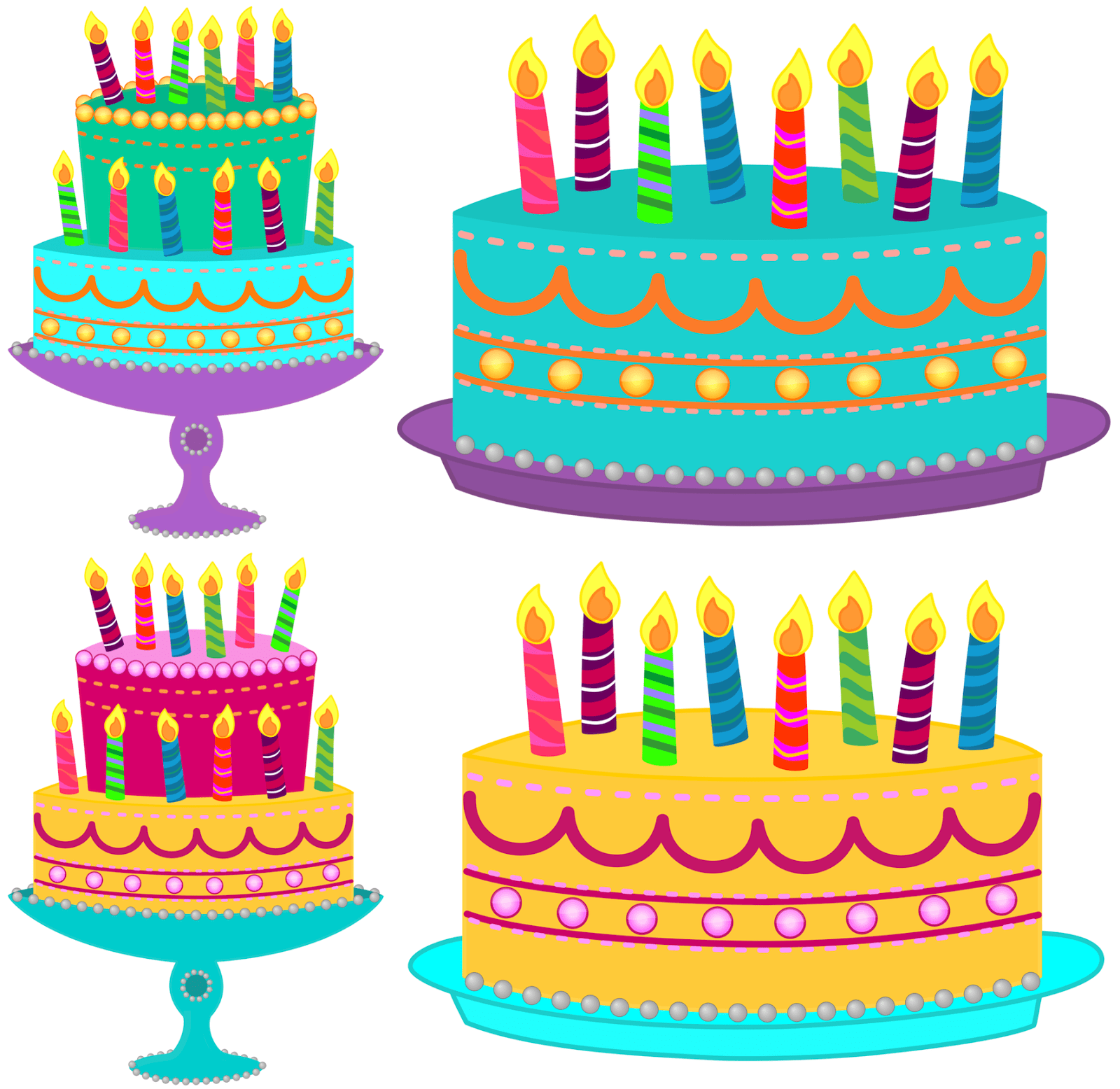 birthday cake with candles clip art Clip Art Library