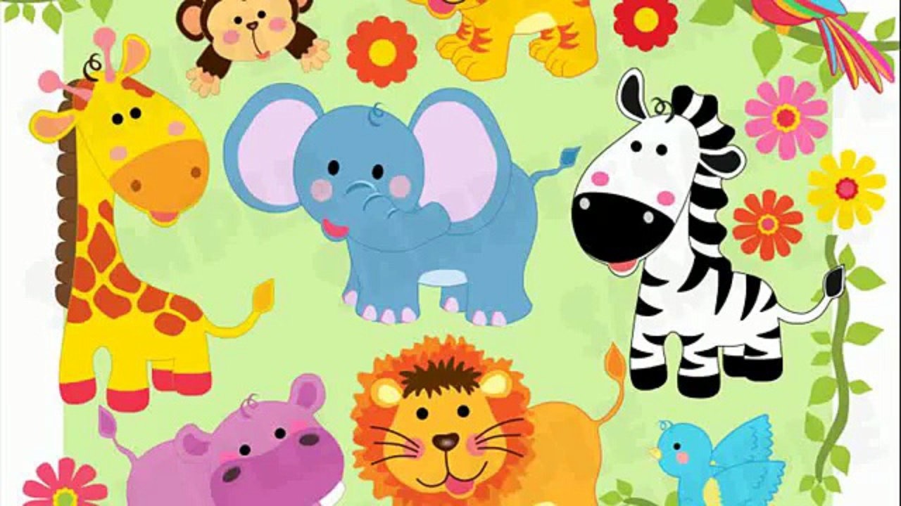 Baby Zoo Animals Cartoon