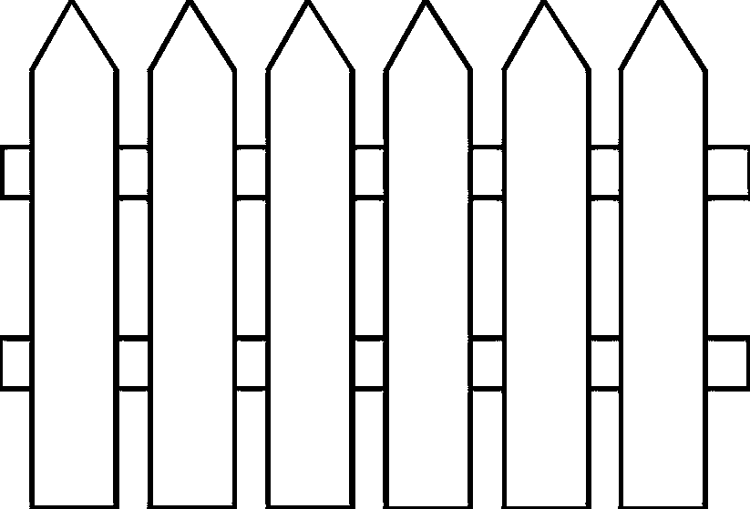 Free Painted Fence Cliparts, Download Free Painted Fence Cliparts png