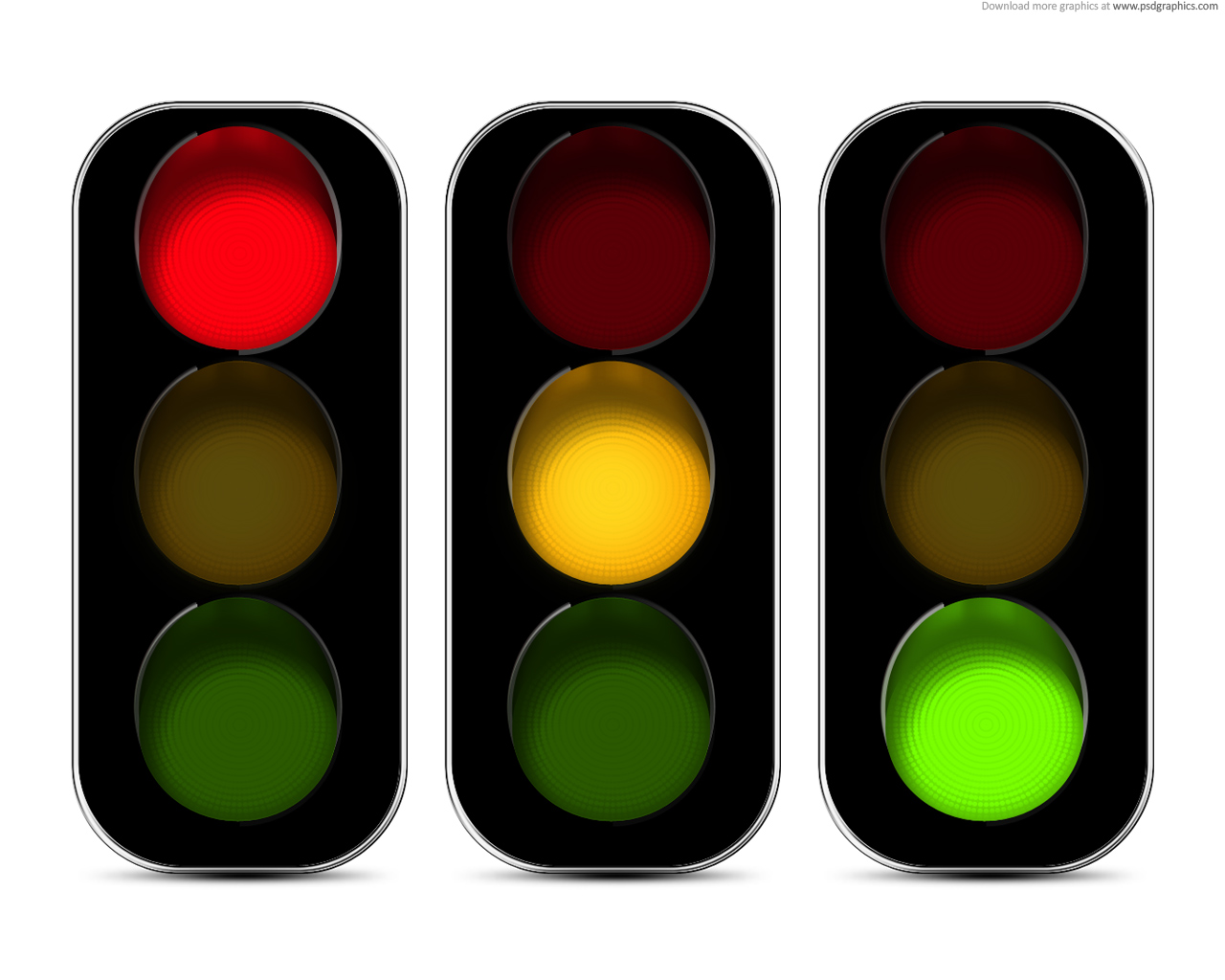 Shining a Light on Your Designs Using Traffic Light Cliparts