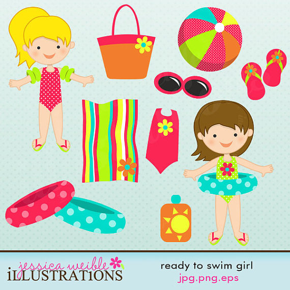 Free Girl Swimming Cliparts, Download Free Girl Swimming Cliparts png