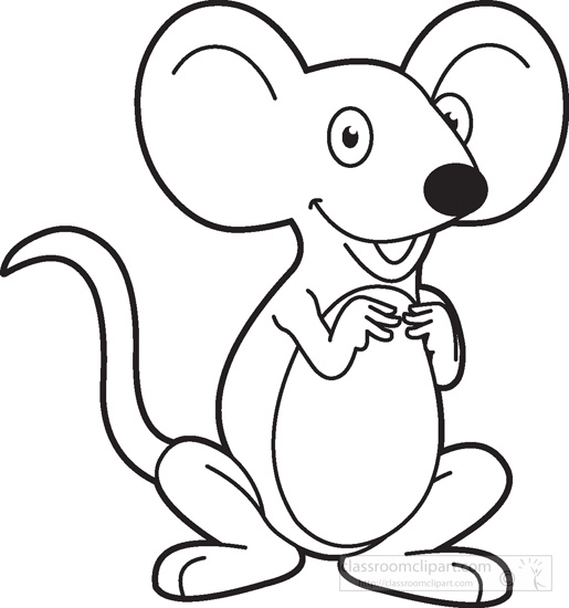 Free Clipart Mouse Black And White, Download Free Clipart Mouse Black