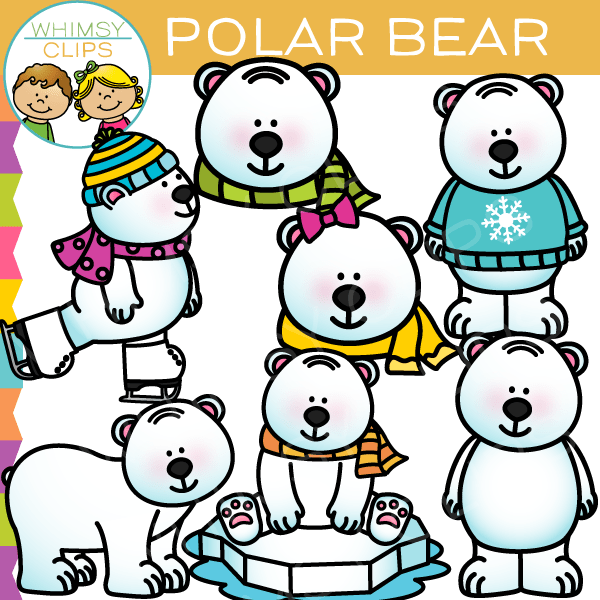 Winter Animals Clipart Free Images of Cute Winter Creatures