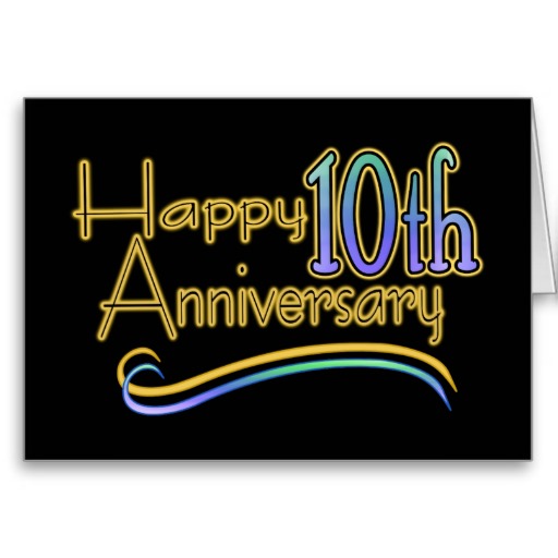 Free 10th Anniversary Cliparts, Download Free 10th