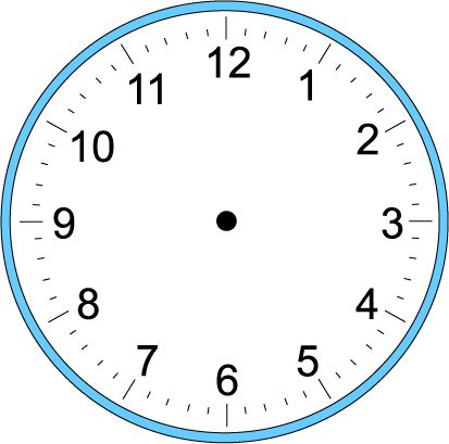 Blank Clock Cliparts - A Versatile Tool for Time Management and Design