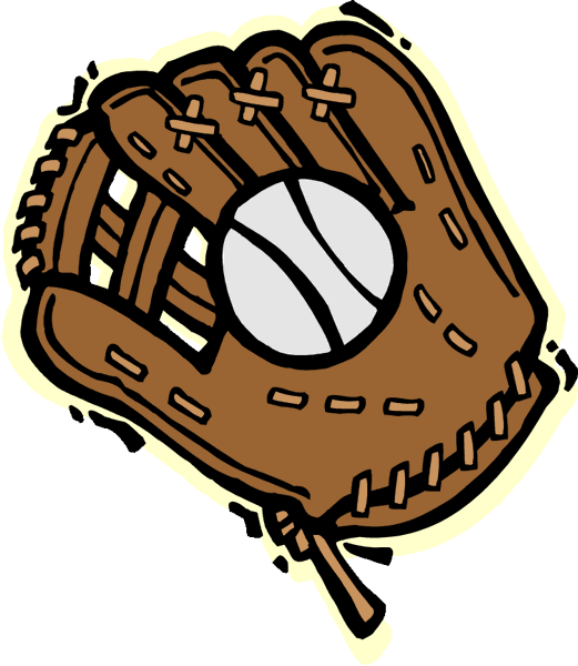 Baseball Glove And Ball Clip Art
