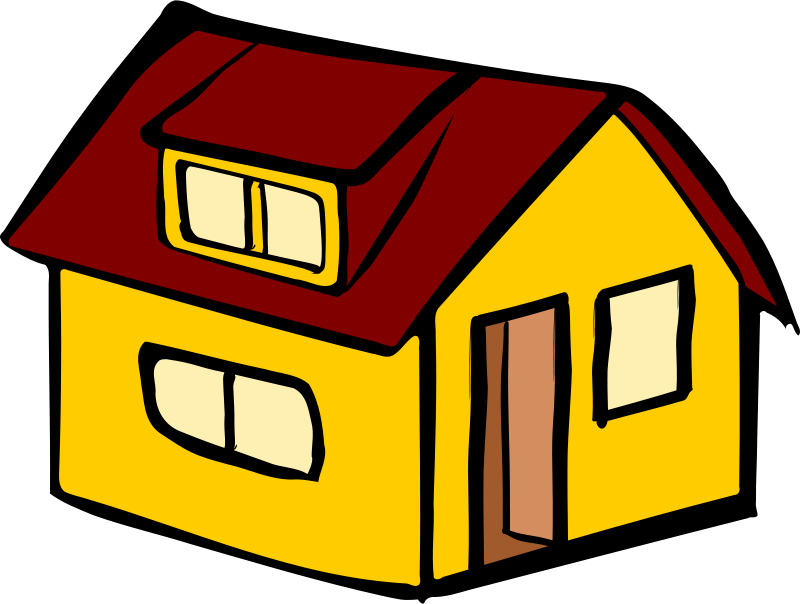 Free Yellow House Cliparts, Download Free Yellow House Cliparts png