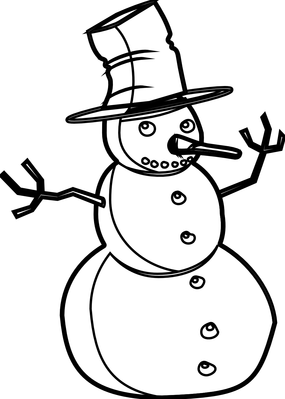 Disney Christmas Clipart Black And White Free Olaf Black And White, Download Free Olaf Black And White png