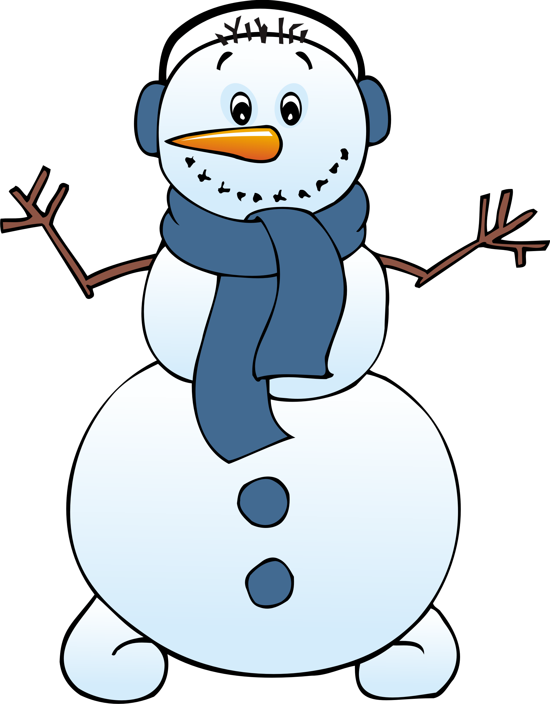 snowman clip art Clip Art Library