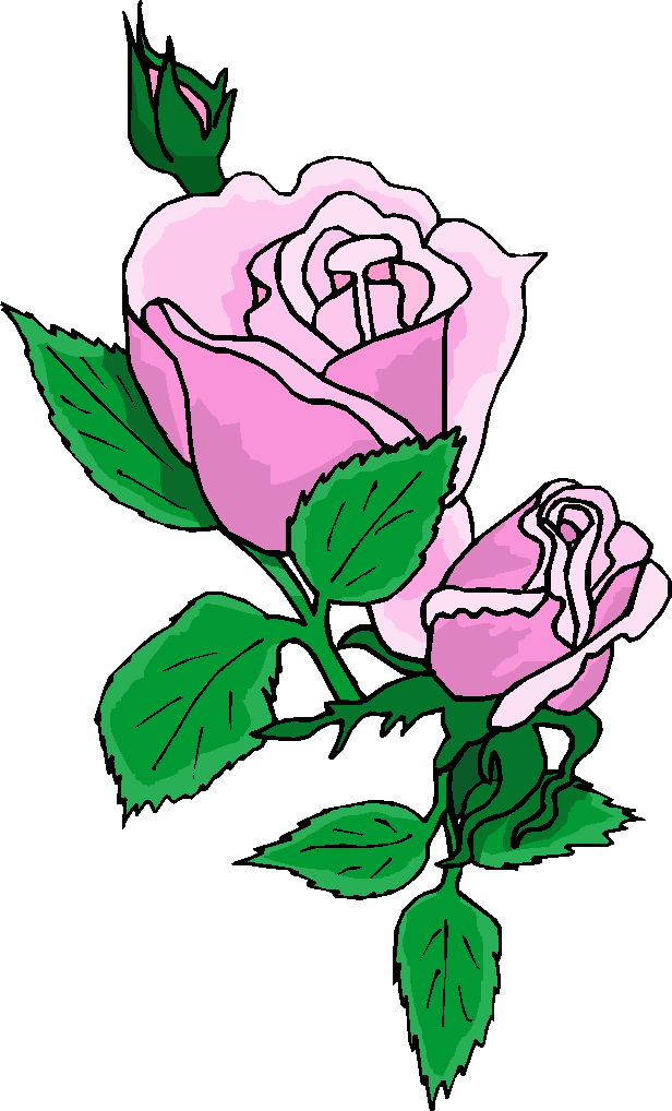 animation rose flower Clip Art Library