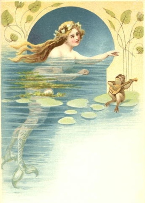 Free Vintage Mermaid Cliparts, Download Free Clip Art, Free Clip Art on