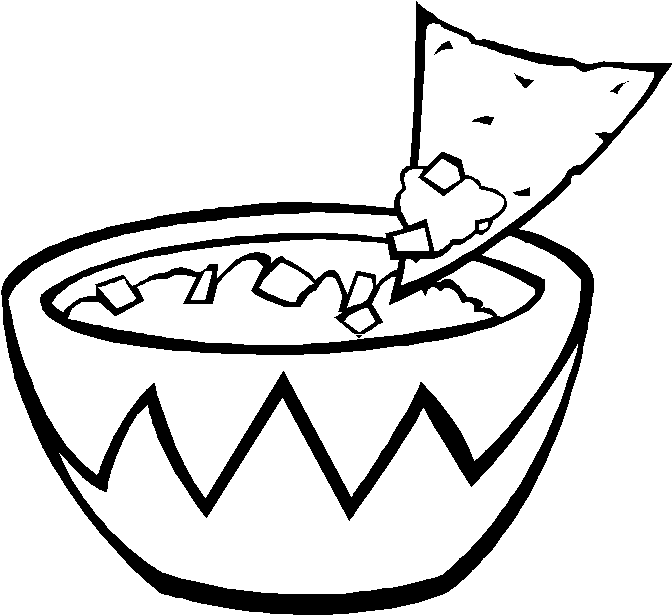Free Chips Clipart Black And White, Download Free Chips Clipart Black