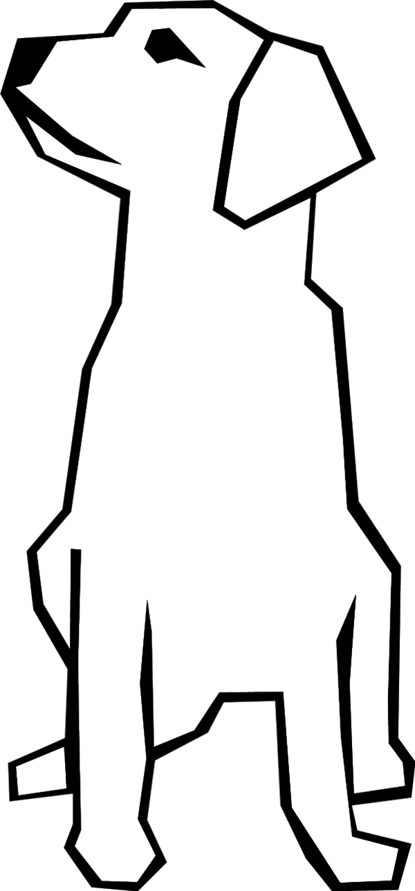 Free Dog Outline Cliparts, Download Free Dog Outline Cliparts png