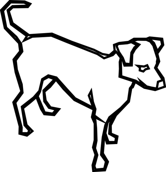 Free Dog Outline Cliparts, Download Free Dog Outline Cliparts png
