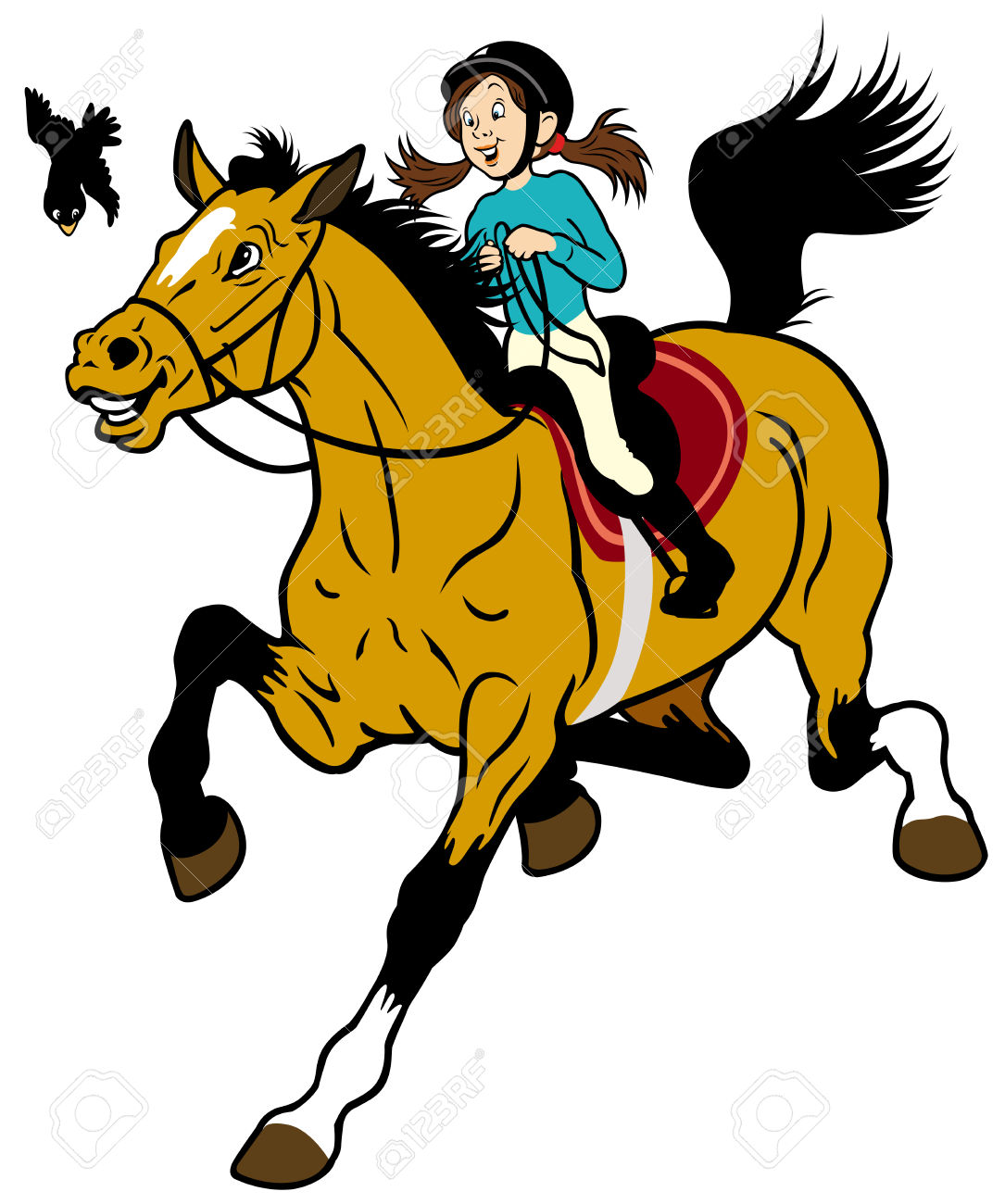 Free Girl Horse Cliparts, Download Free Girl Horse Cliparts png images