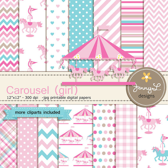 carousel paper Clip Art Library