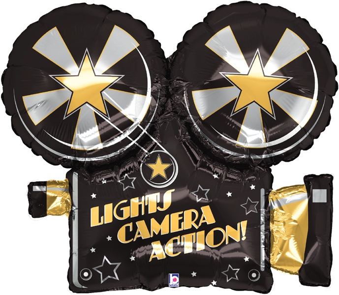 lights camera action camera Clip Art Library