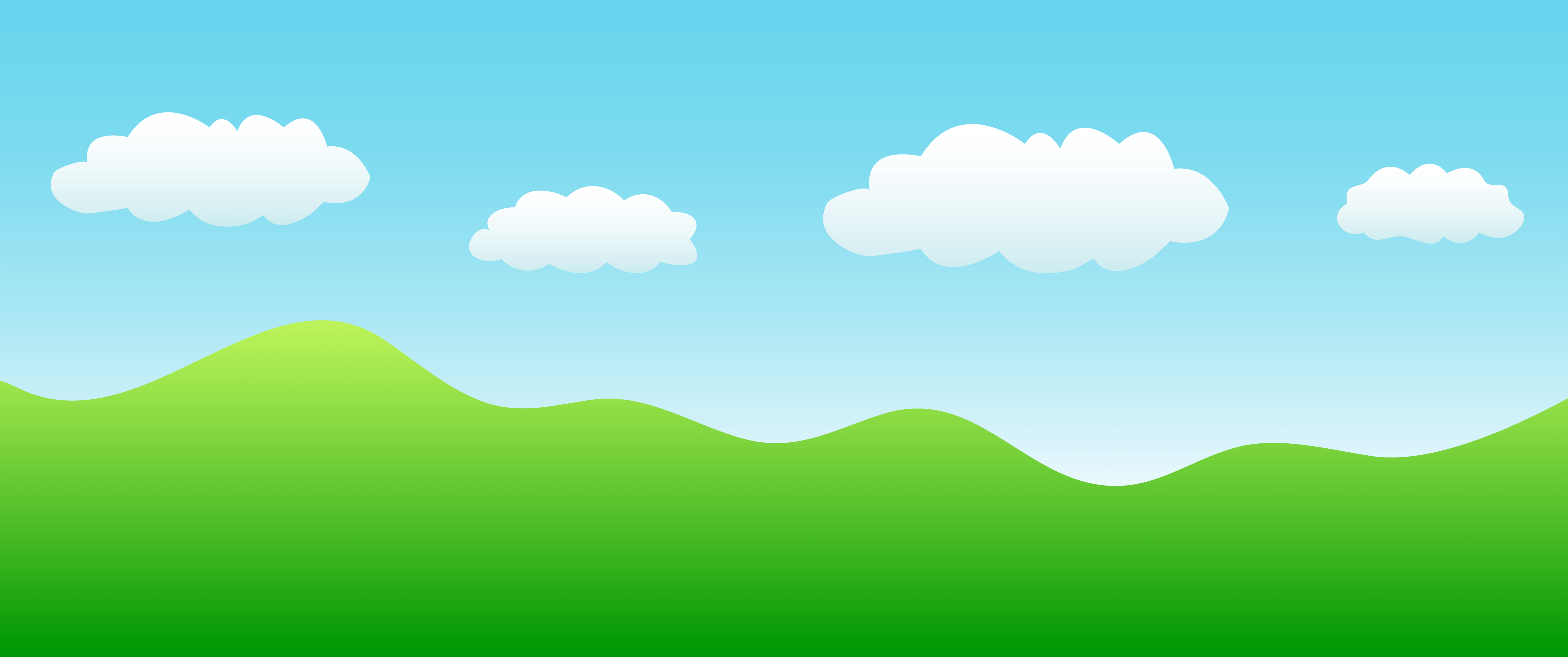 Blue Sky Background Clipart
