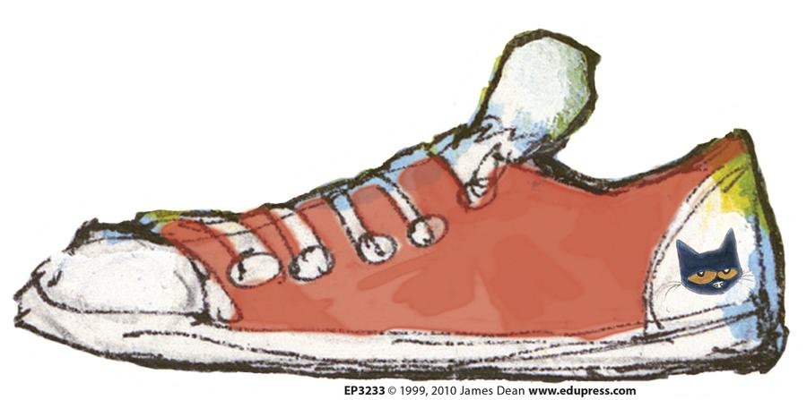 clip art pete the cat shoes Clip Art Library
