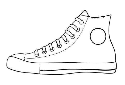 pete the cat shoe coloring page Clip Art Library