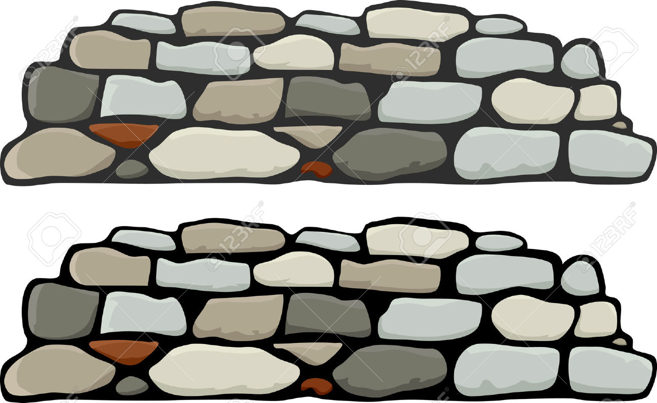 stone wall clipart Clip Art Library