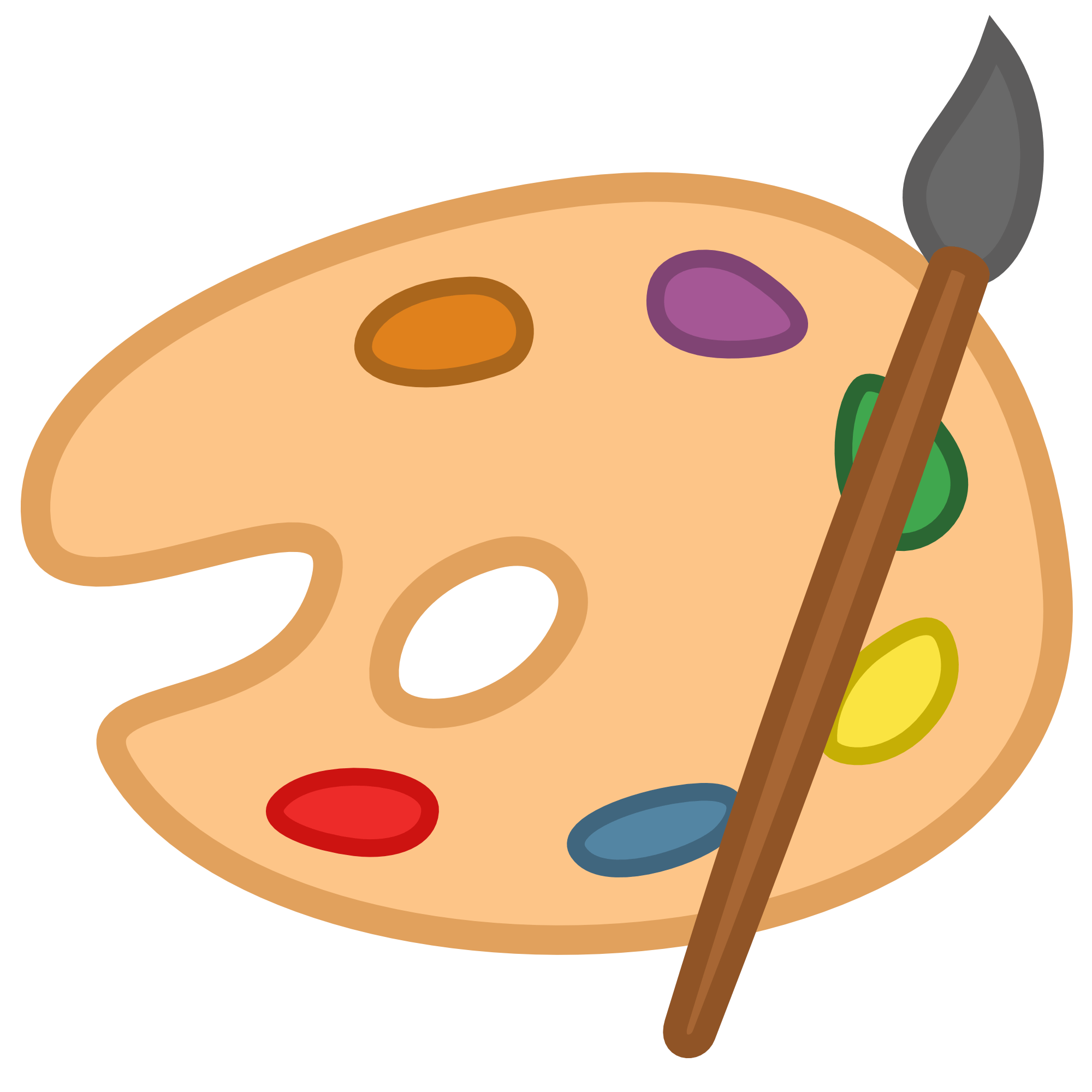 art palette clipart transparent Clip Art Library