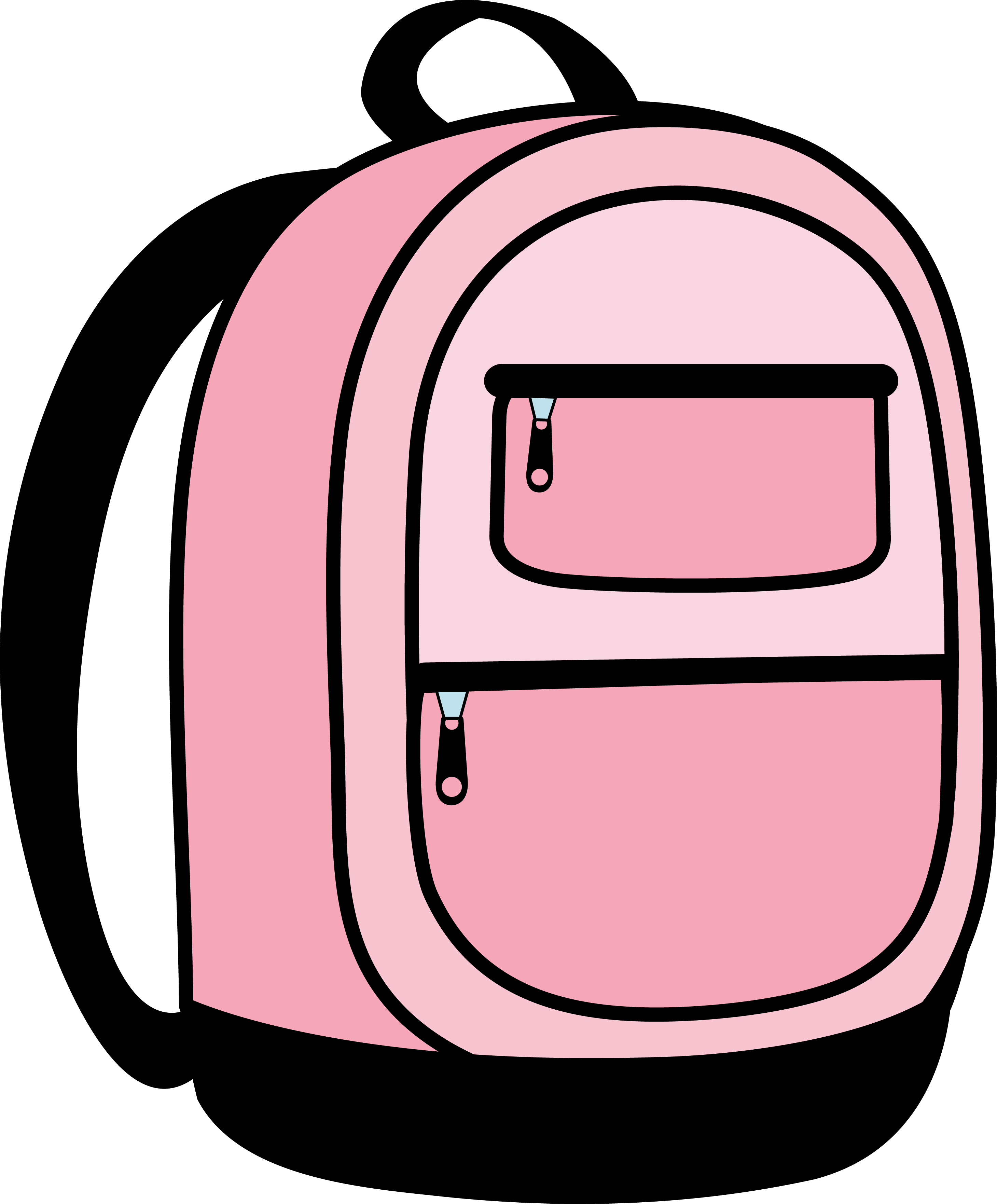 pink backpack clipart Clip Art Library