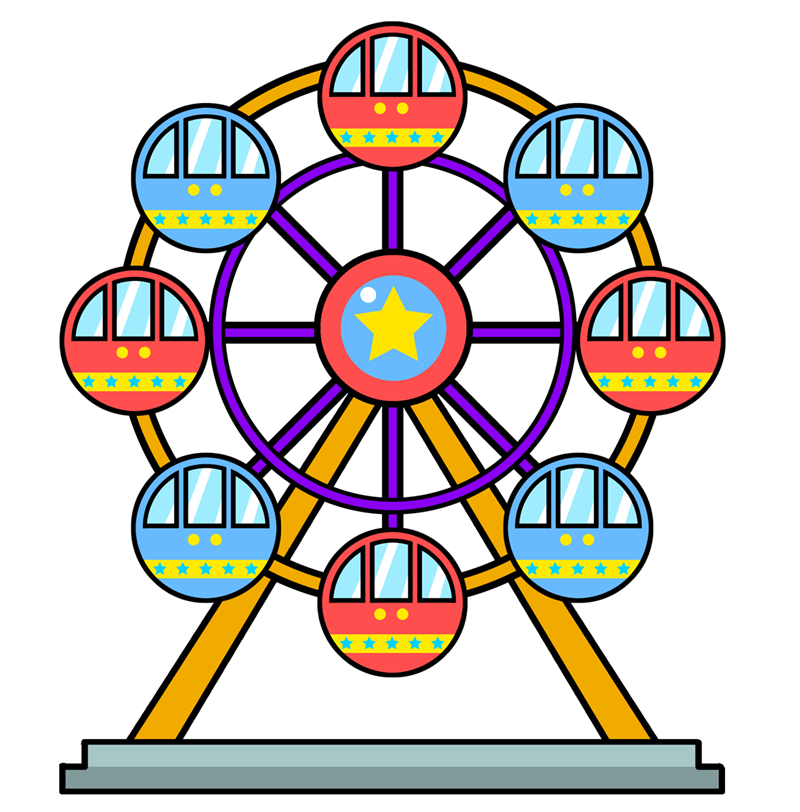 Free Ferris Wheel Cliparts, Download Free Ferris Wheel Cliparts png