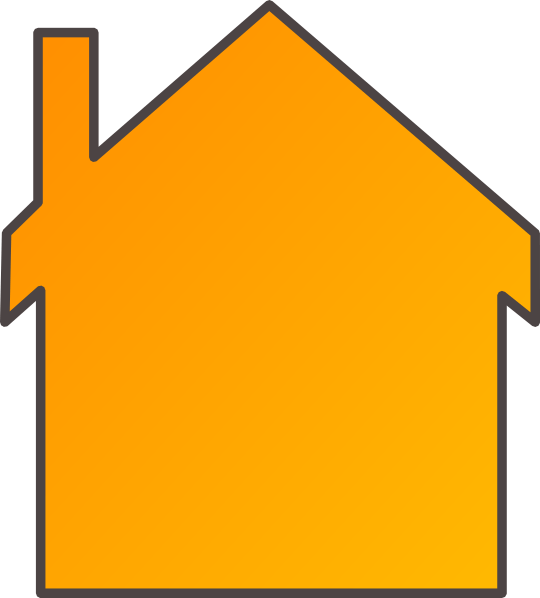 Free Orange House Cliparts, Download Free Orange House Cliparts png