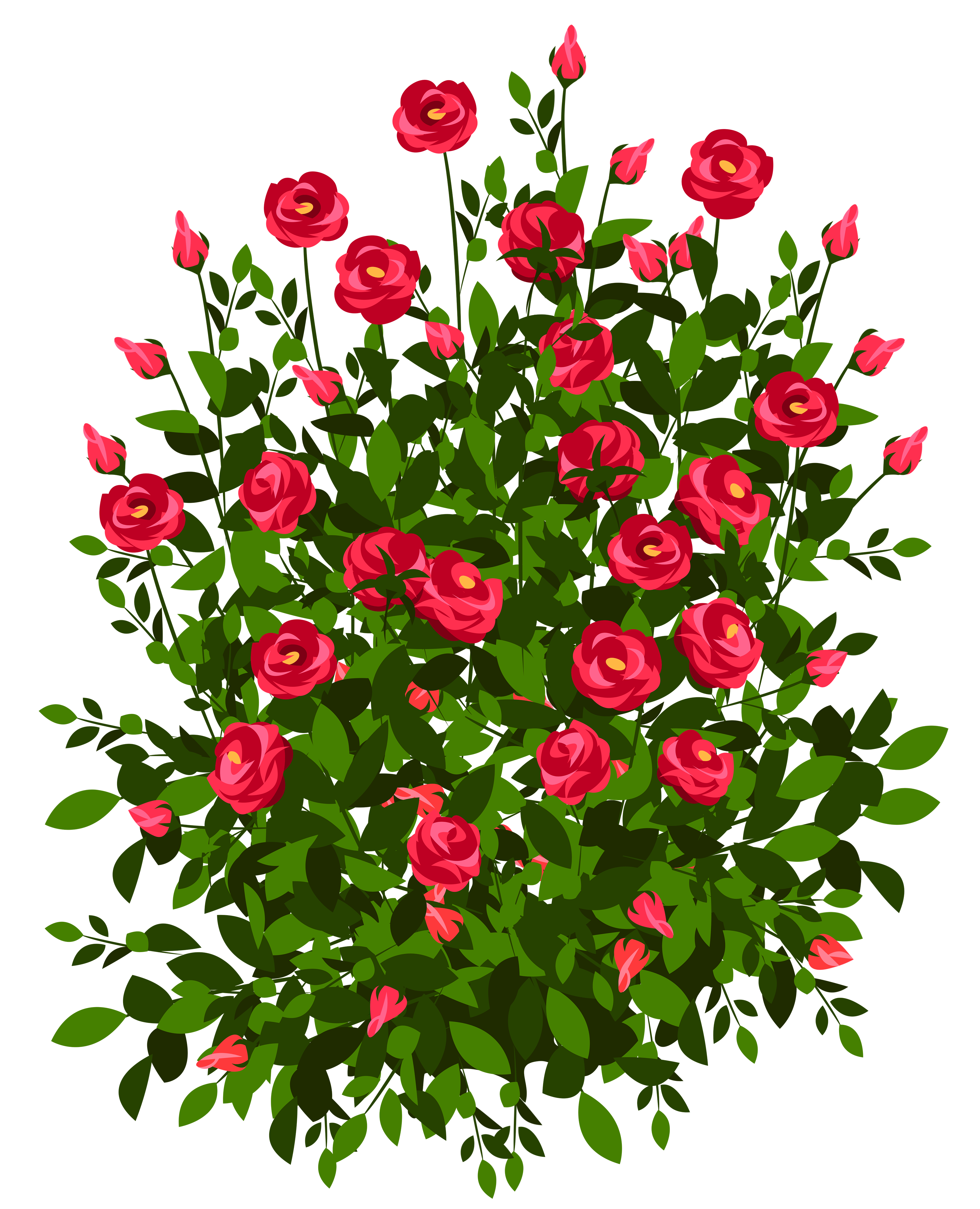 Free Flower Bush Cliparts, Download Free Flower Bush Cliparts png