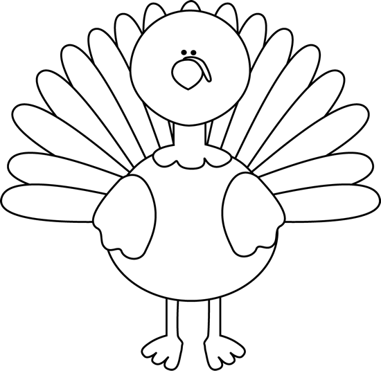 Turkey Body Outline Clip Art