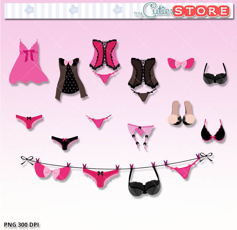Free Lingerie Clothesline Cliparts, Download Free Lingerie Clothesline