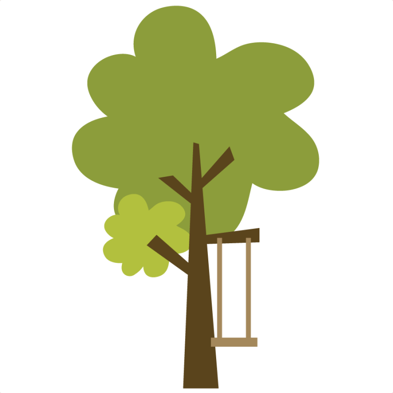 tree with a swing clipart Clip Art Library