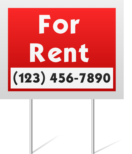 Apartment Sign Cliparts for Your Property