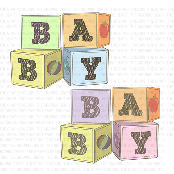 Adorable Baby Blocks Cliparts Create Playful and Creative Designs for