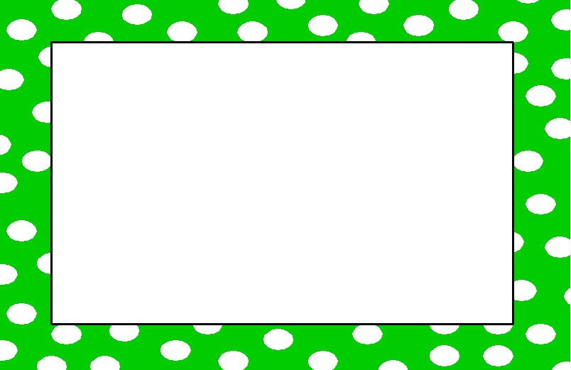 border design polka dots Clip Art Library