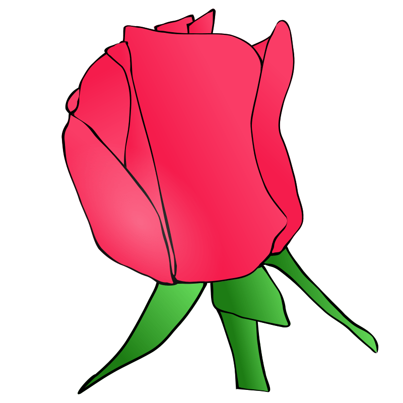 Free Red Rosebud Cliparts, Download Free Red Rosebud Cliparts png
