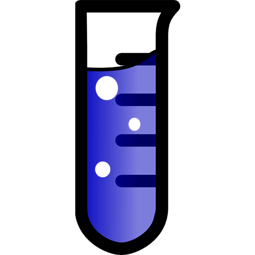Closed Test Tube Cliparts Creative Designs for Scientific Projects