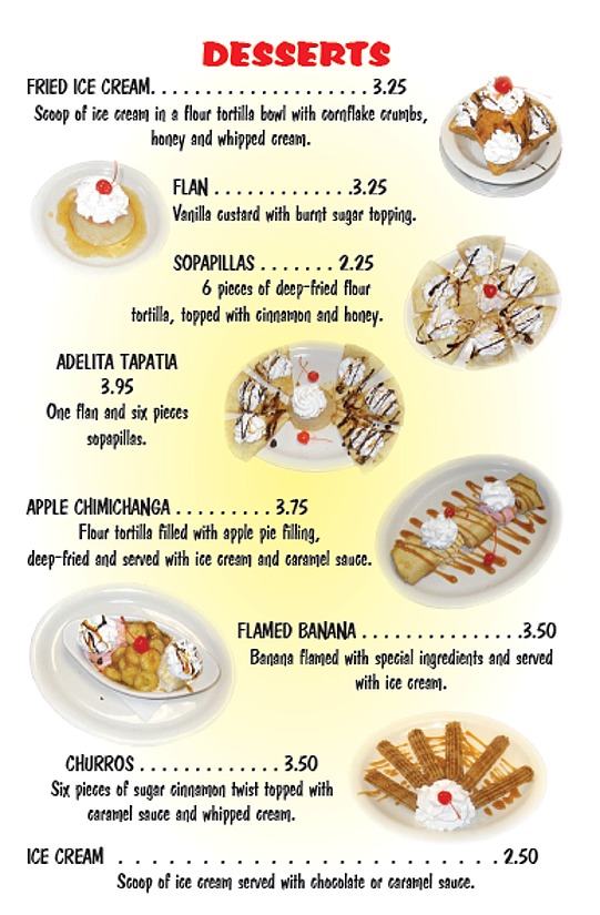dessert menu for kids Clip Art Library