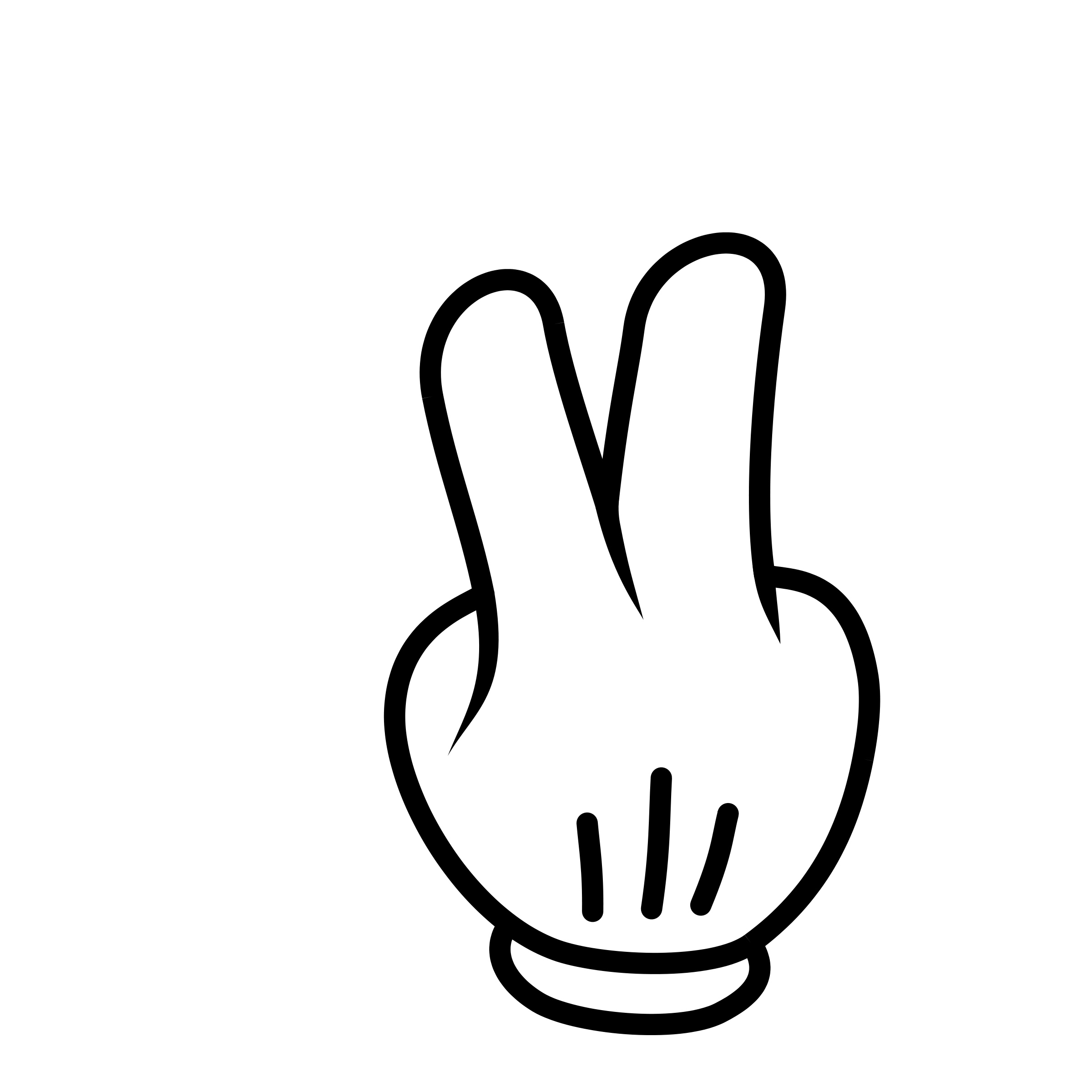 mickey mouse middle finger Clip Art Library