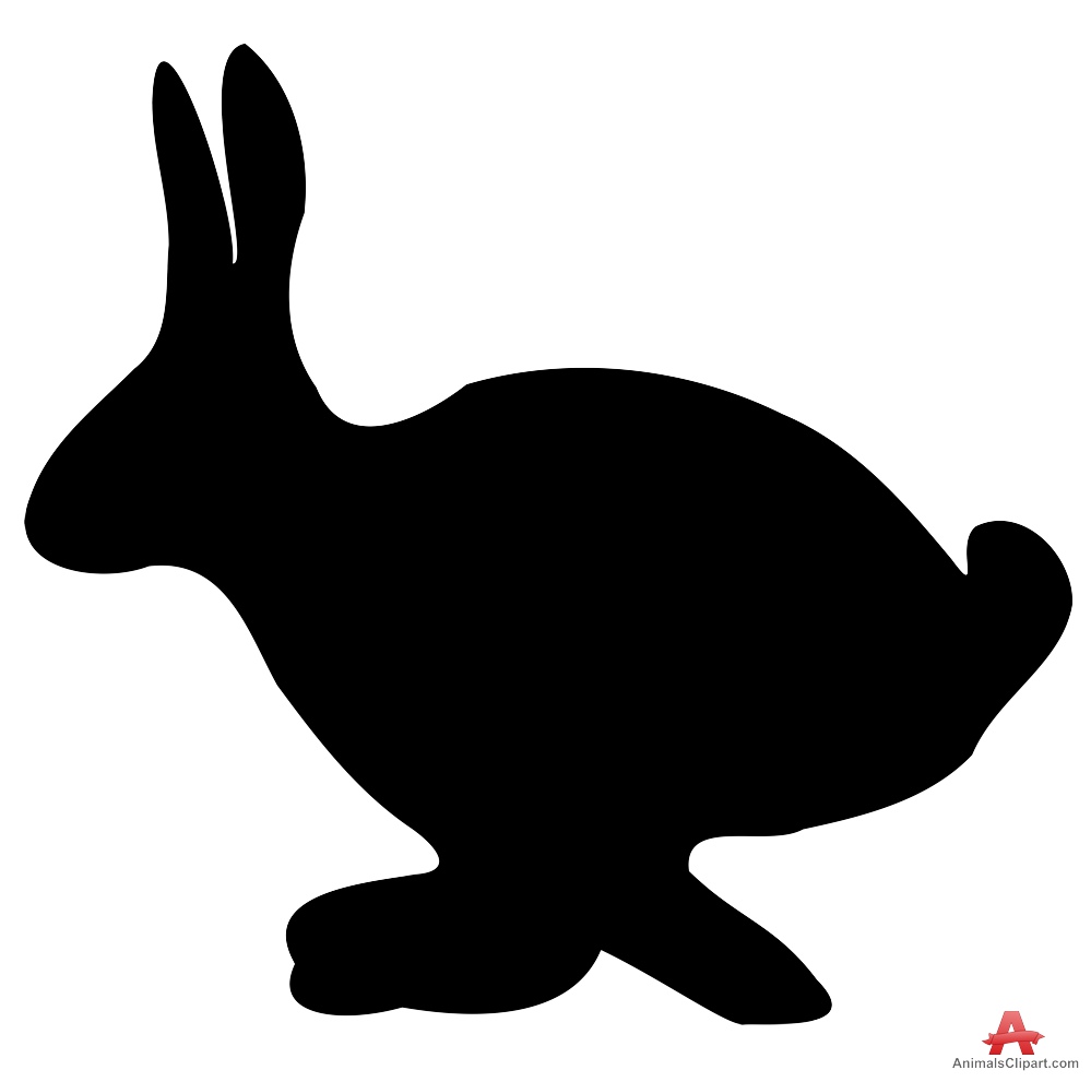 Free Rabbit Silhouette Cliparts, Download Free Rabbit Silhouette