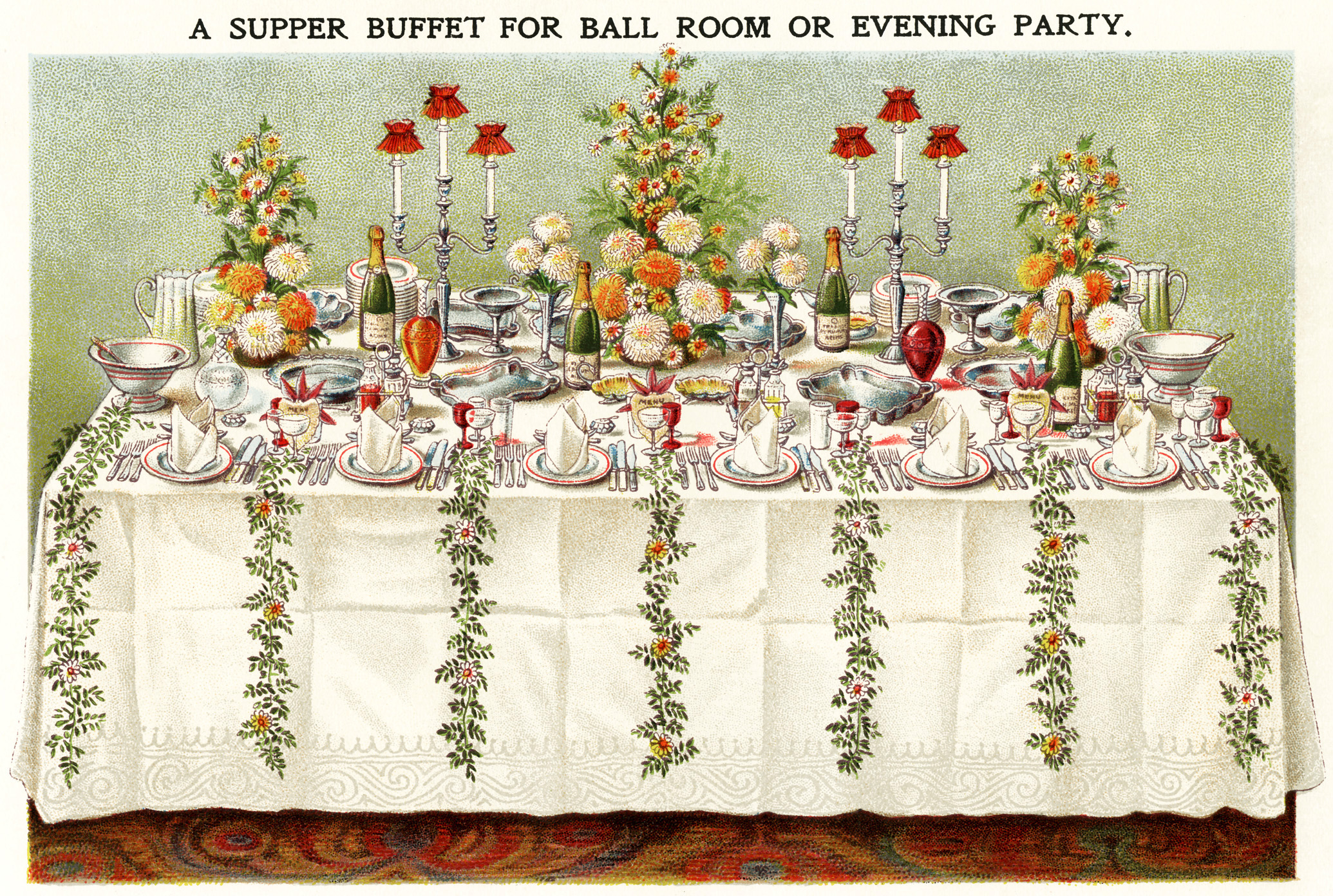 Free Buffet Table Cliparts, Download Free Buffet Table Cliparts png images, Free ClipArts on