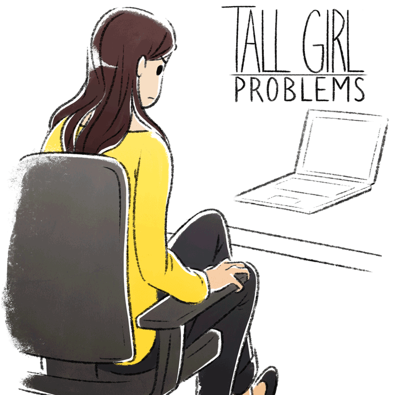 tall girl problems gif Clip Art Library